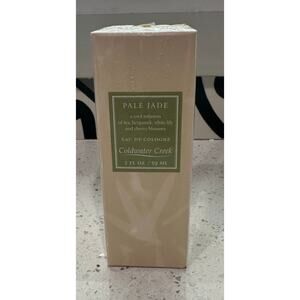 Vintage Coldwater Creek Candle PALE JADE Eau De Cologne 2 Fl Oz Sealed RARE